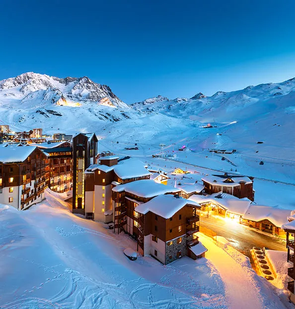 Station de ski photo